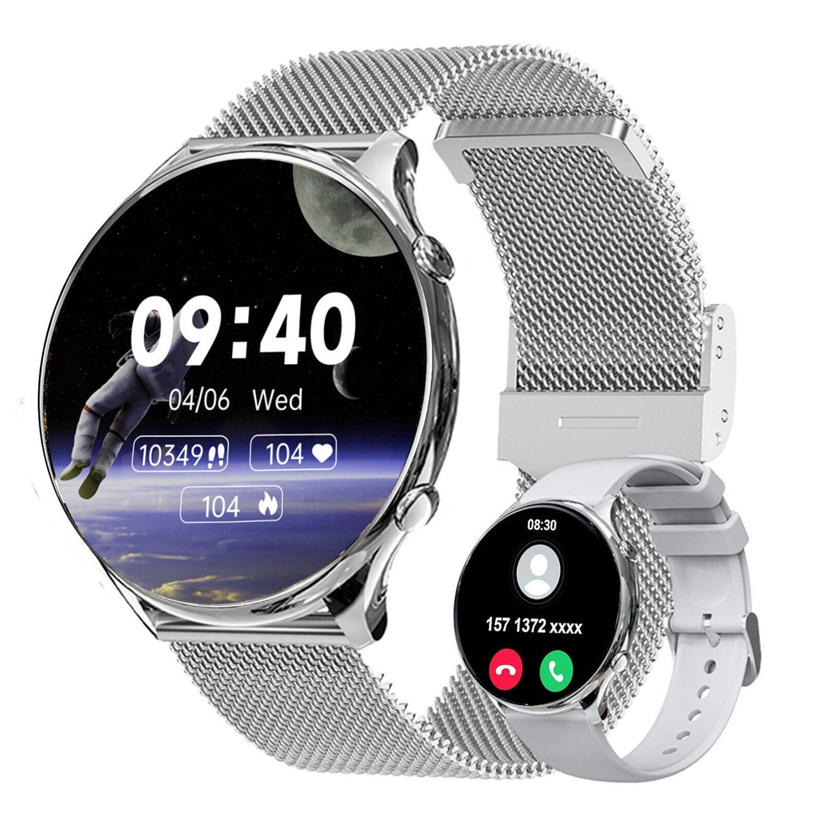 2024 Smart Watch For Women, Waterproof Smartwatch Bluetooth For iPhone Samsung✅