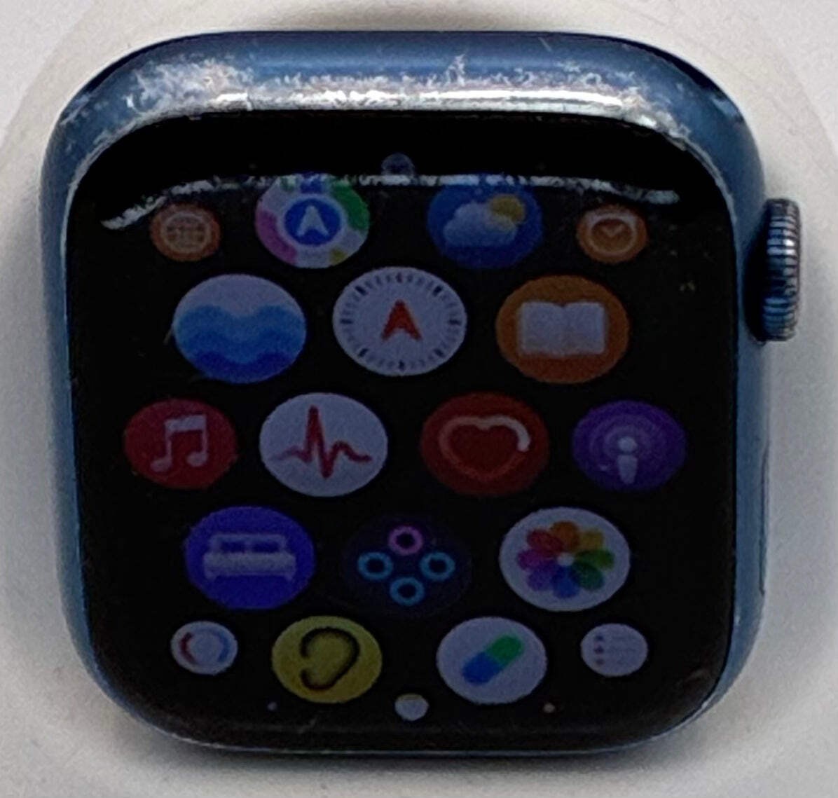 Apple Watch Series 7 Cellular Blue 45mm A2477