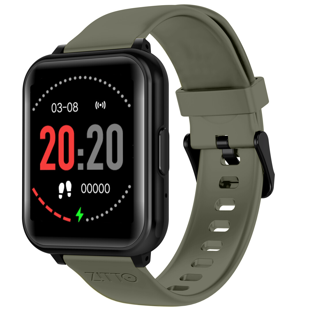 Smartwatch ZITTO ZIWATCH WD Silicone Green Touchscreen NEW