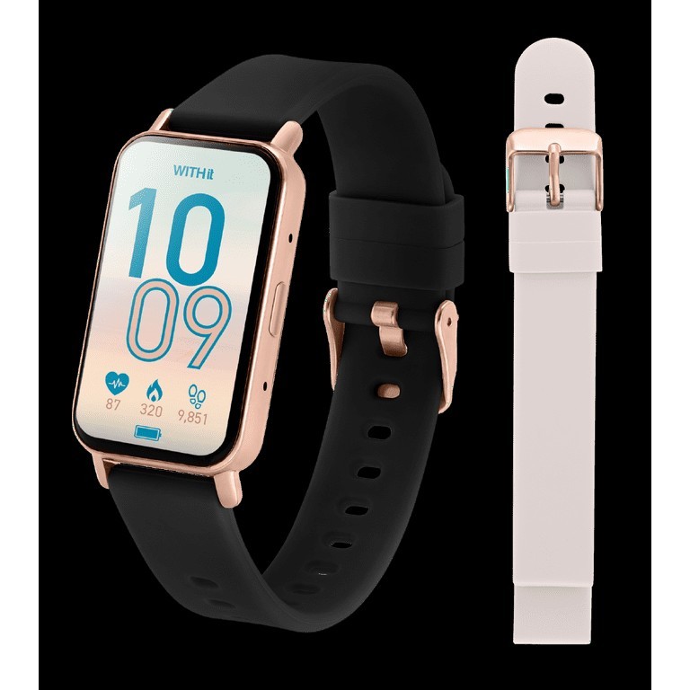 WITHit DYO Series Smartwatch 1.45″ Full Touch Screen and Interchangeable Bands