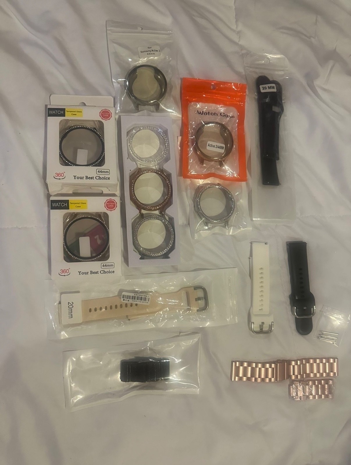 Samsung Galaxy Watch Active 2 SM-R820 44mm Aluminum Case with Sport Band…