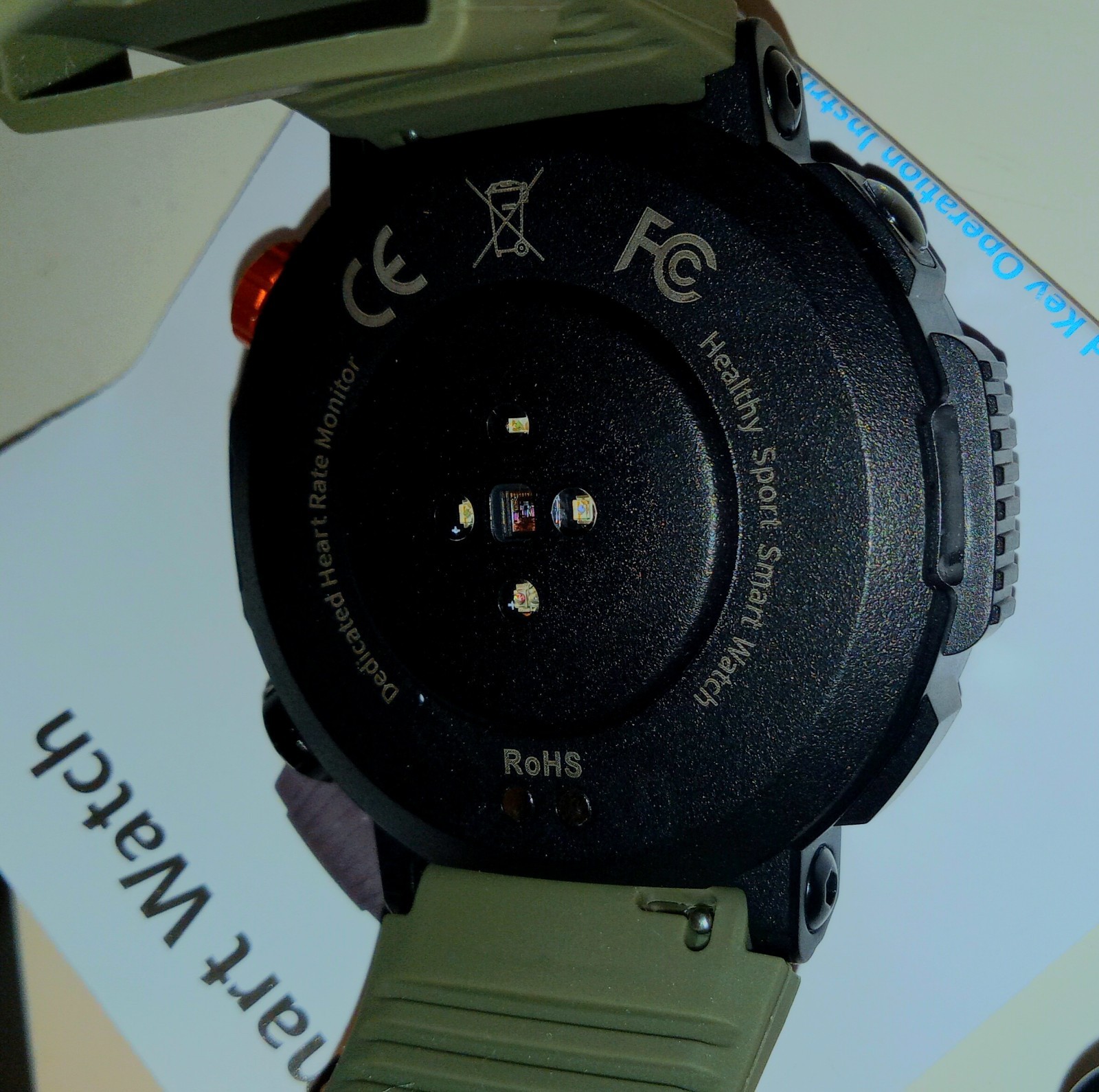 Smart Watch Bluetooth Call Outdoor LED Fitness Tracker Android iPhone