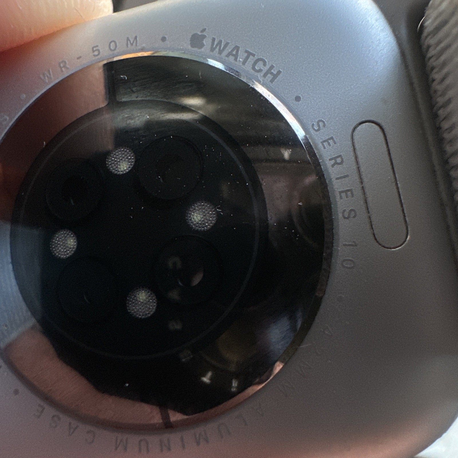 Apple Watch Series 5 44mm Aluminum Ceramic Case, 10N-X, Glass, GPS, WR-50MM