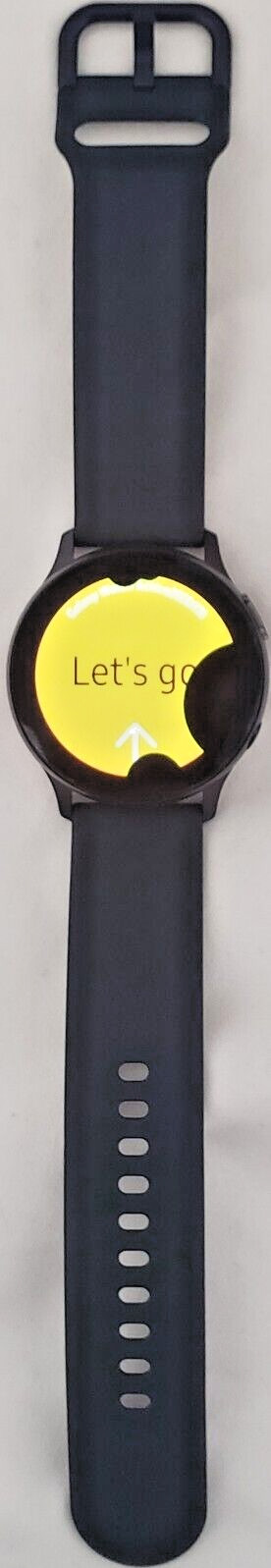 $249 MSRP- Samsung Galaxy Watch Active 2 SM-R830 40mm Aqua Black- Defective