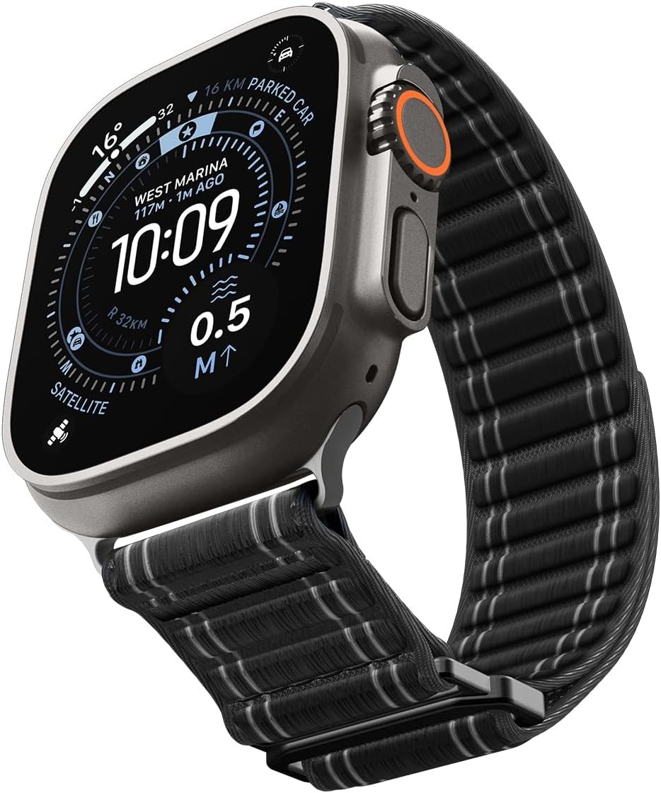 Lightweight Adjustable Fabric Strap Compatible with Apple Watch Ultra 49mm