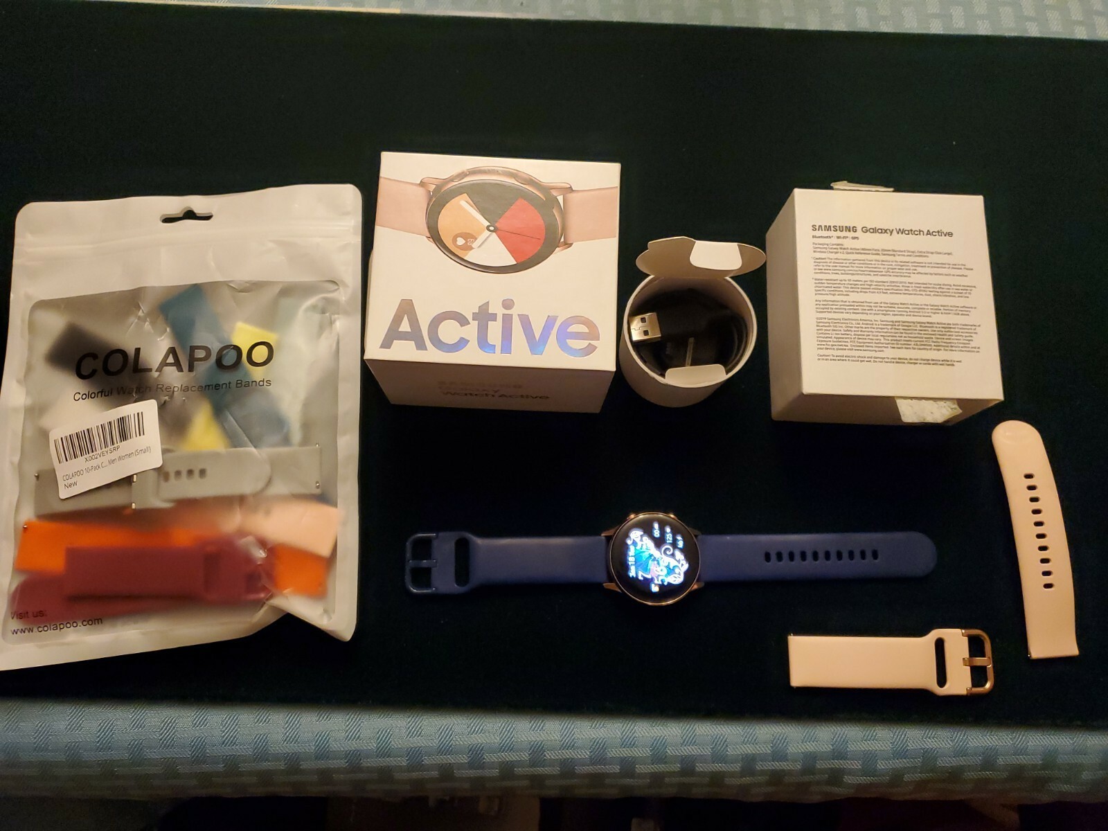 Samsung Galaxy Watch Active Rose Gold Pink 40mm WiFi SM-R500NZDCXAR 