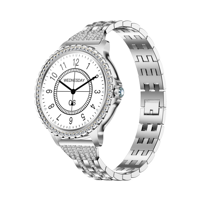 Women’s Fashion Smart Watch with Health Monitoring AI Voice Assistant Waterproof