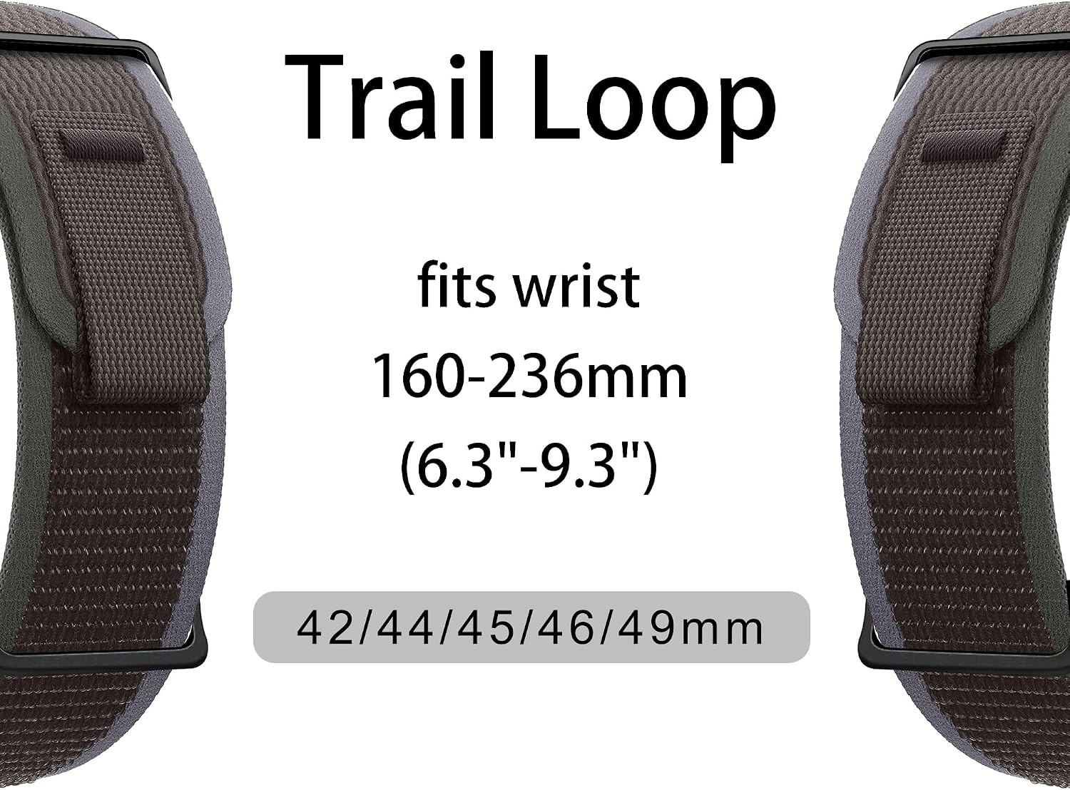 Soft Woven Nylon Strap Compatible with Apple Watch Ultra 49mm, Series 10 46mm