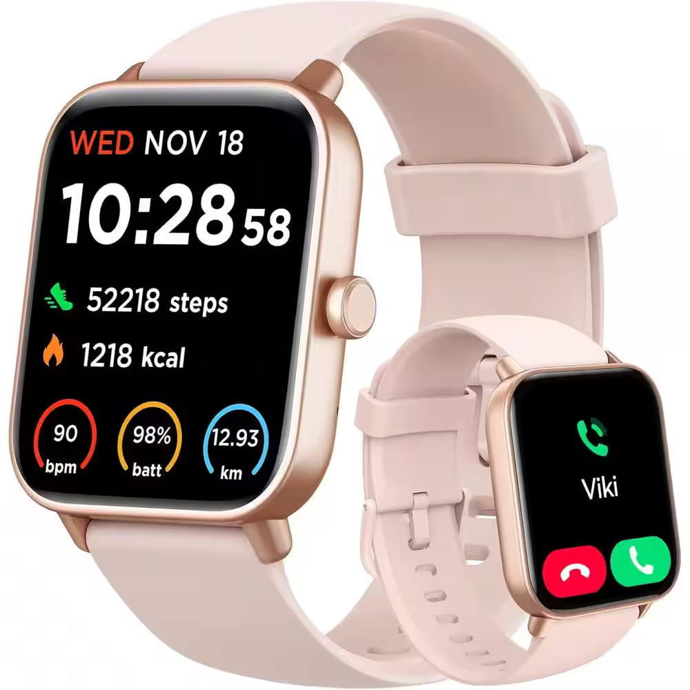 1.8 In. Smart Watch for Women Android and Iphone with Bluetooth Call (Answer/Mak