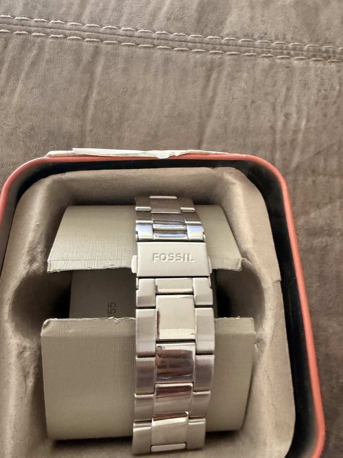 Fossil Hybrid FTW1180 42mm Silver Stainless Steel Smartwatch Activity Track