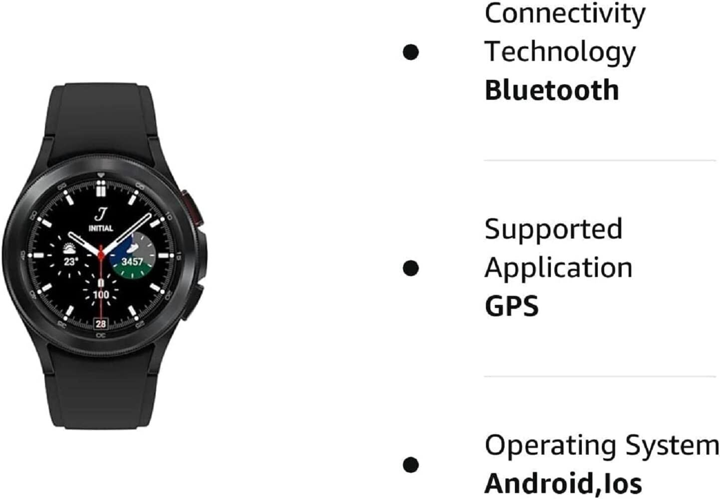 SAMSUNG Galaxy Watch 4 Classic 42mm Smartwatch SM-R880