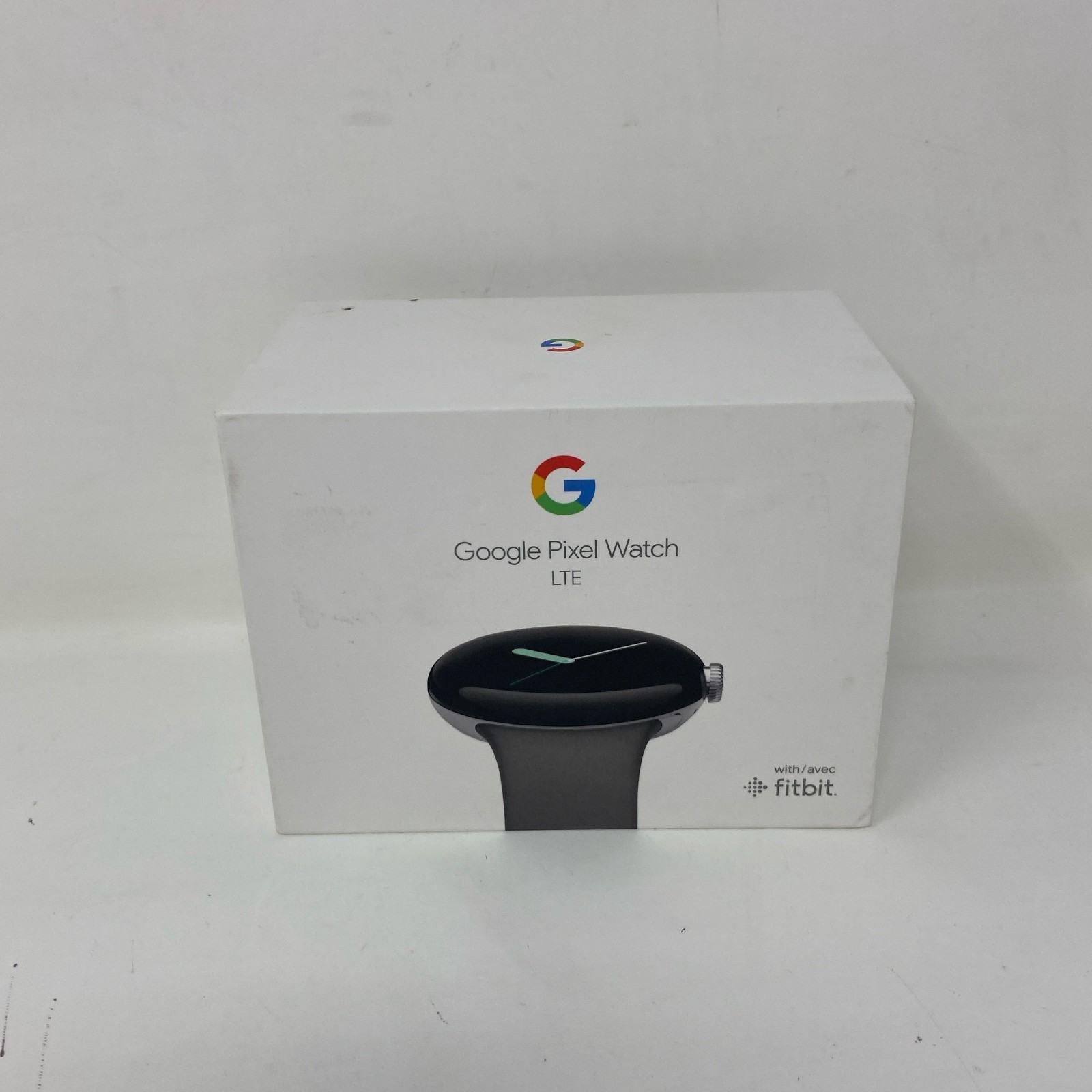 Google Pixel Watch LTE 41mm Polished Silver/Charcoal GA03304-US