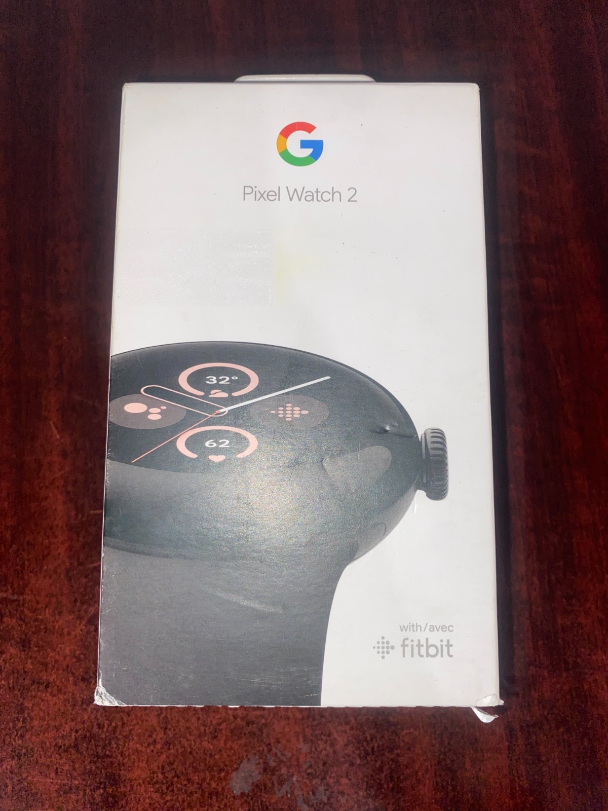 NEW Google Pixel Watch 2 Matte Black Aluminum Case with Obsidian Black Silicone
