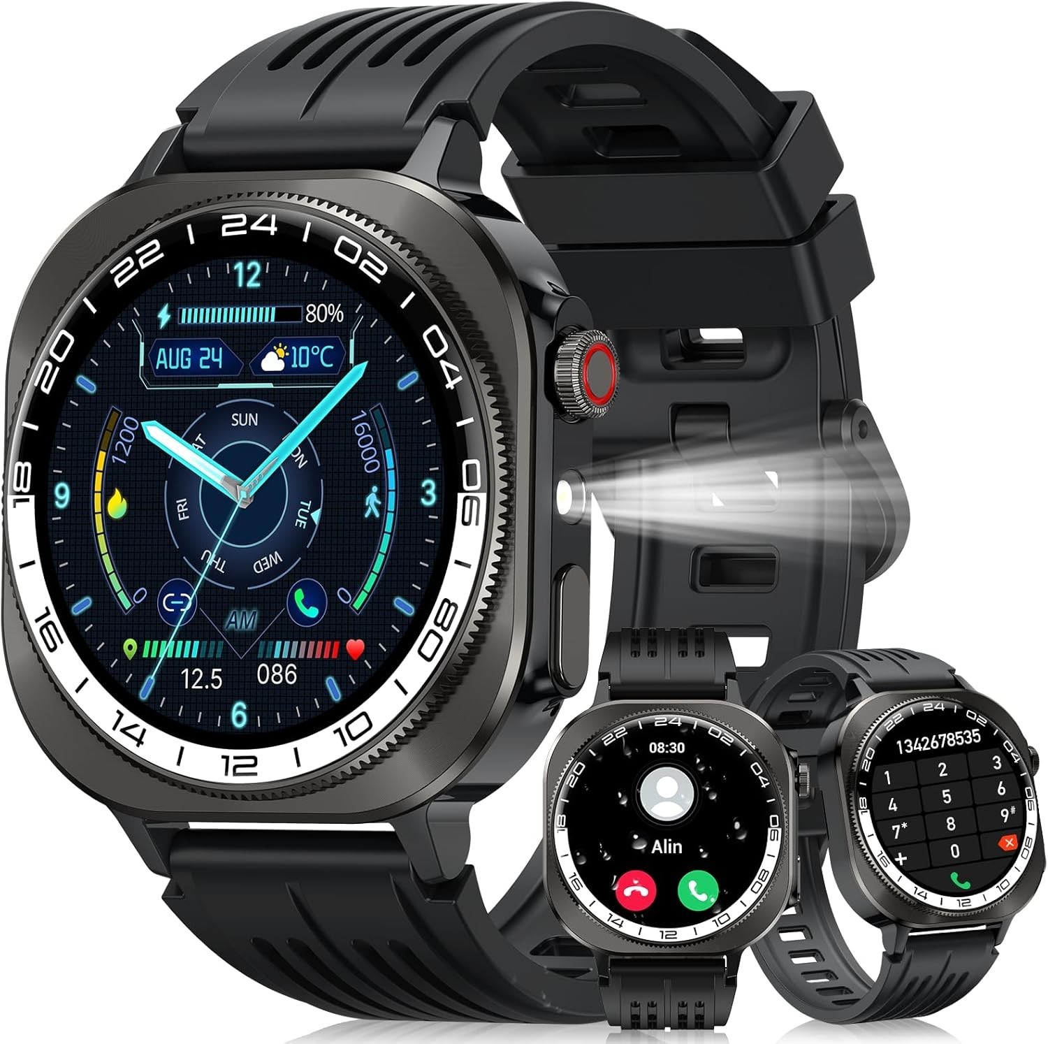 Reloj Inteligente de Mujer Hombre para Iphone Apple Samsung Android y Bluetooth