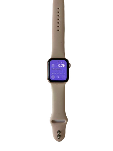 Apple Watch SE 40mm Gold Alum Case Pink Sand Sport Band (GPS Cellular A2353 32G)