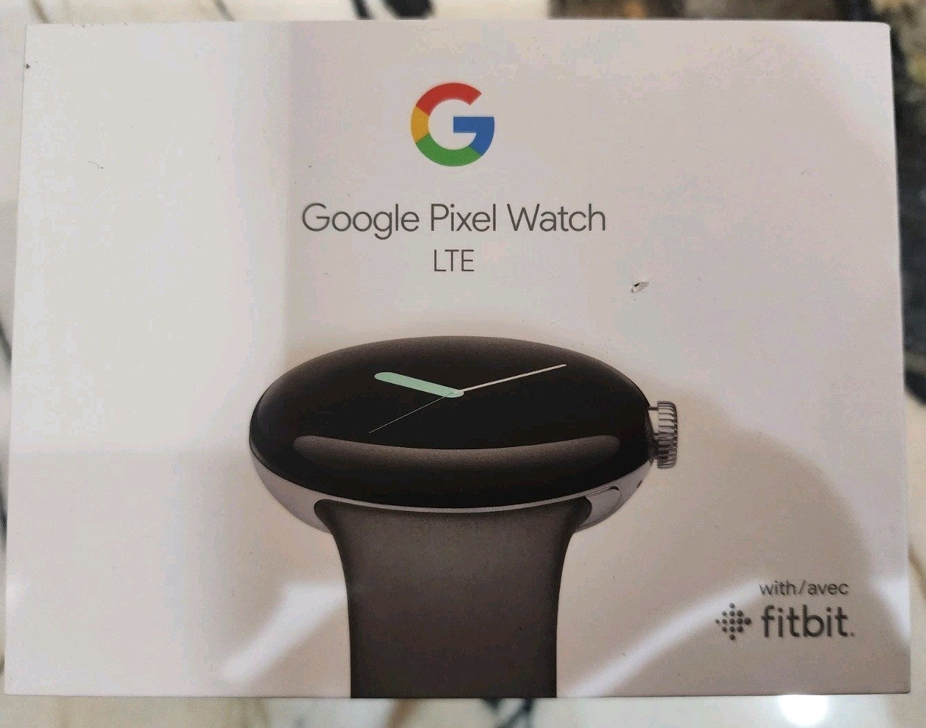 Google Pixel Watch LTE 41mm Silver Stainless Steel with Fitbit – New Sealed