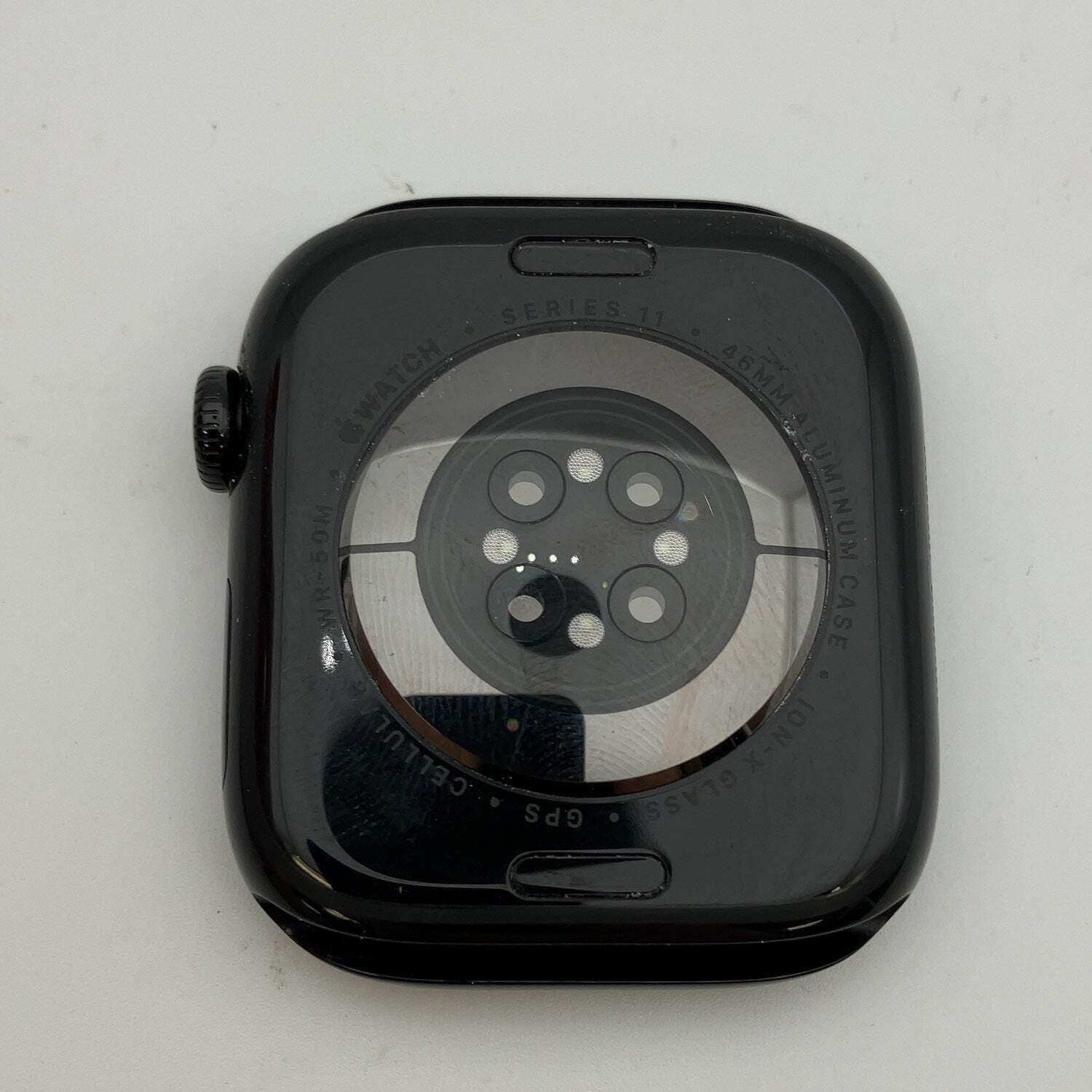 Unlocked Apple Watch Series 11 46MM Jet Black Aluminum Black Sport Band