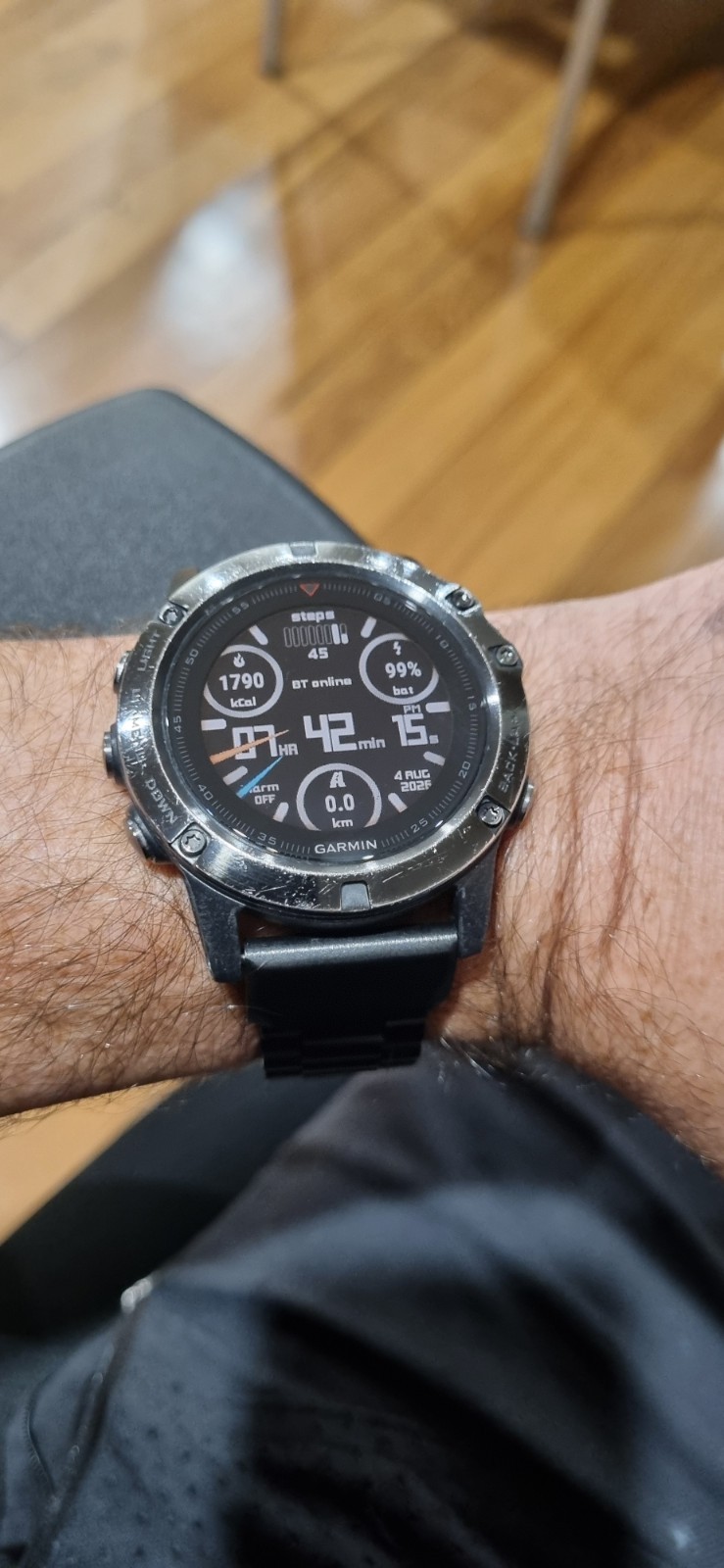 Garmin fēnix 5X Sapphire 51mm Black GPS multisport smartwatch