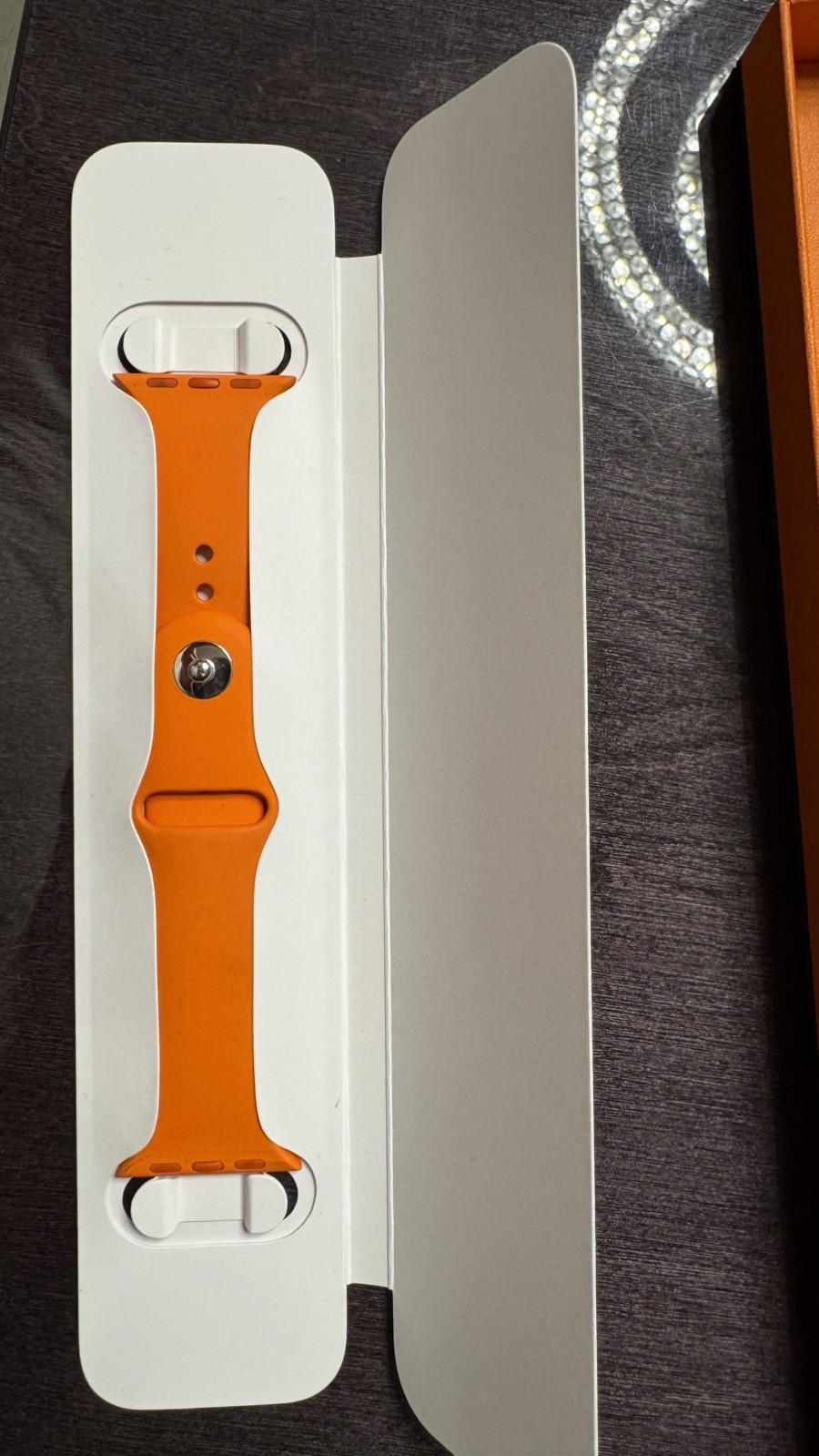 Hermes Apple Watch Series 7 GPS + Cell 41mm w/ Sport Band Only