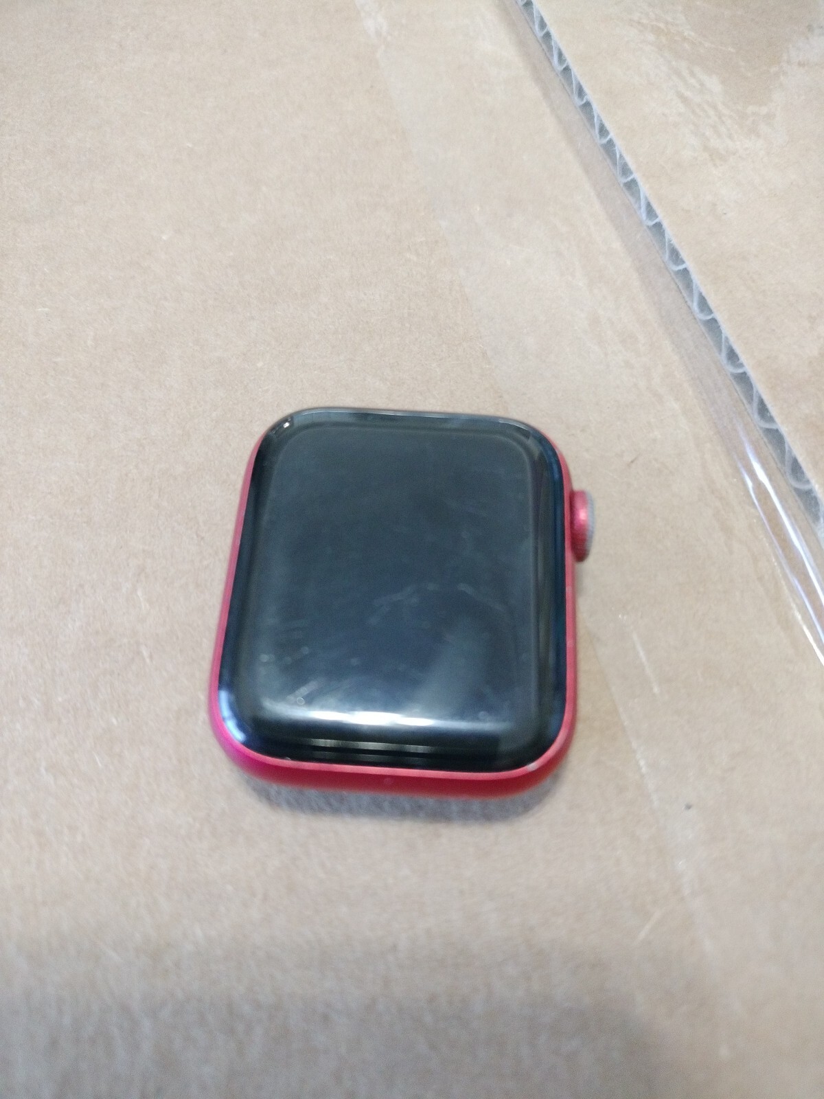 Apple Watch Series 6 40mm Aluminum Case with Red Sport Band (GPS)