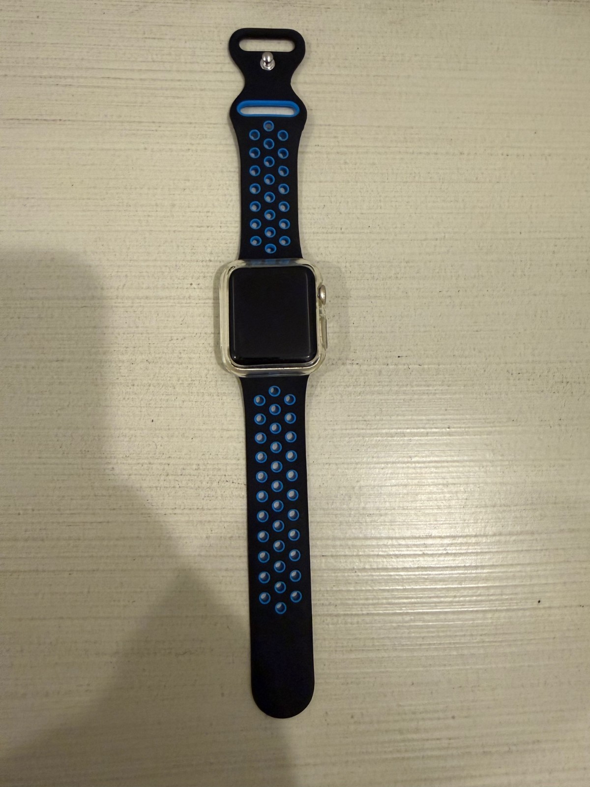 Apple Watch Series 2 Smartwatch 38mm Rose Gold Aluminium with clear case