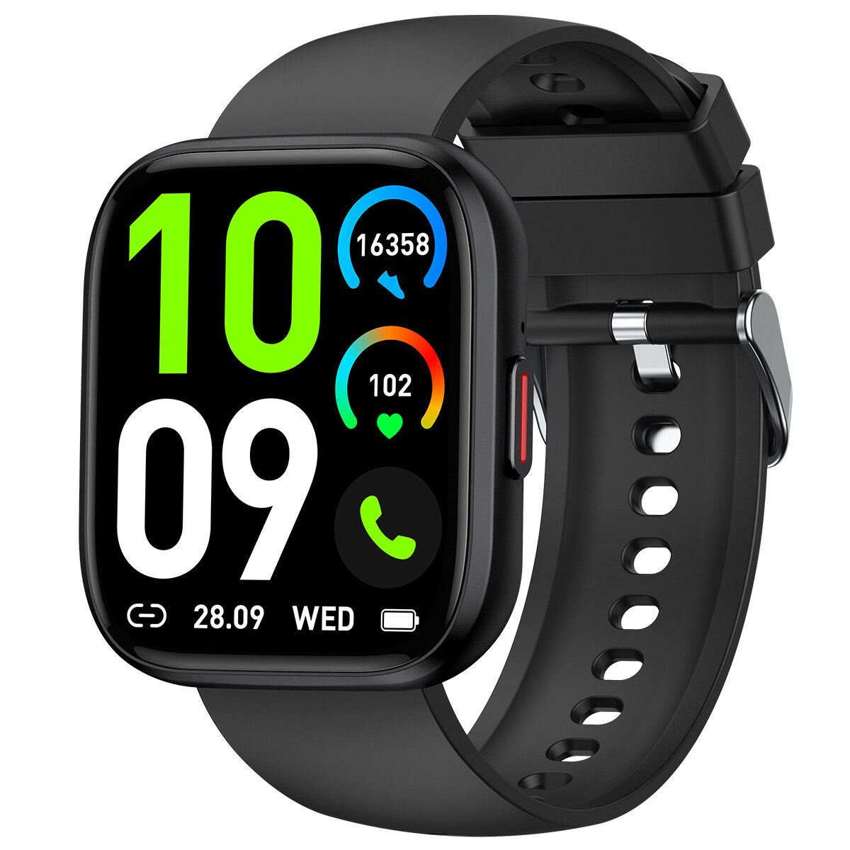 Bluetooth Call Smart Watch Heart Rate Blood Oxygen BP Fitness Tracker Waterproof