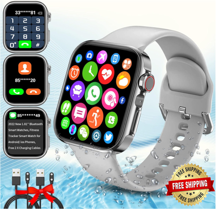 Reloj Inteligente De Pulsera Con Bluetooth Para Hombre Y Mujer Android IOS NUEVO