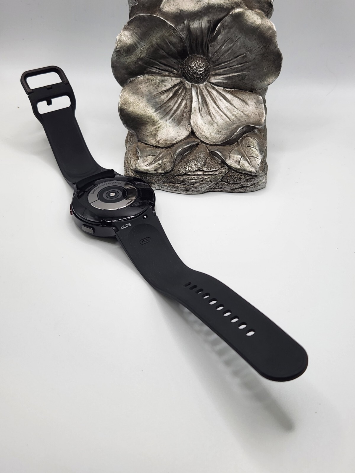 Samsung Galaxy Watch4 SM-R875U 44mm Black Aluminum Sport Band- Very Good #147