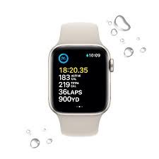 Apple Watch SE 3 40mm GPS Starlight Case Starlight Band MEH34LW/A Open Box