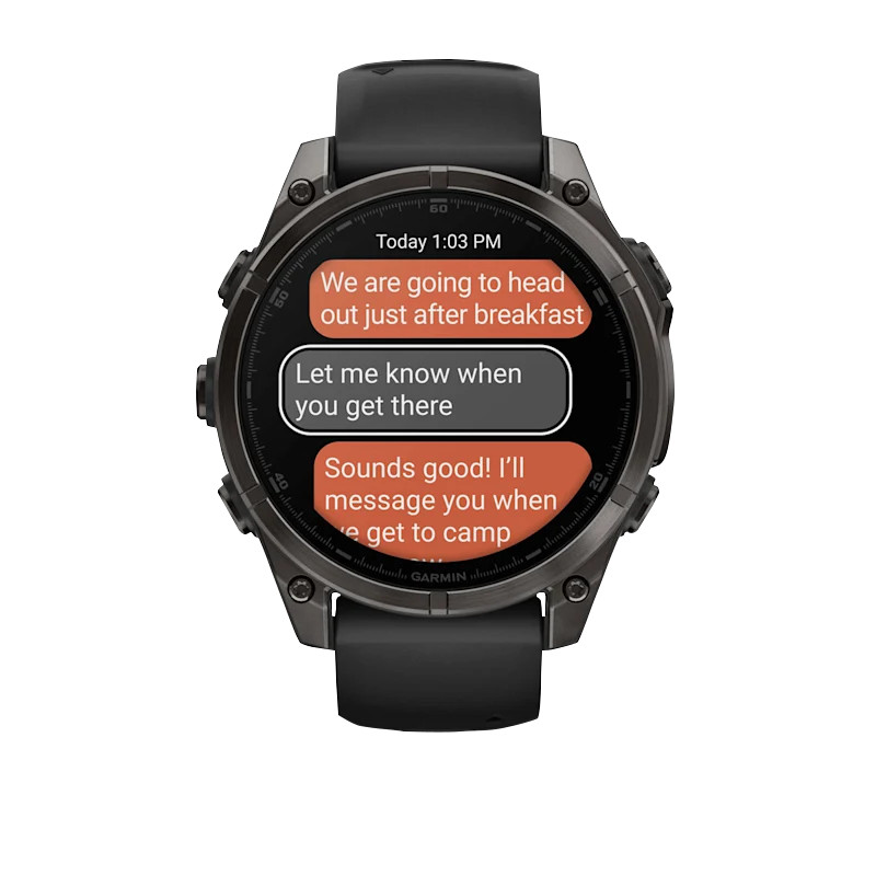 Garmin Fenix 8, 51mm AMOLED Sapphire, Carbon Gray Titanium (010-02905-20)