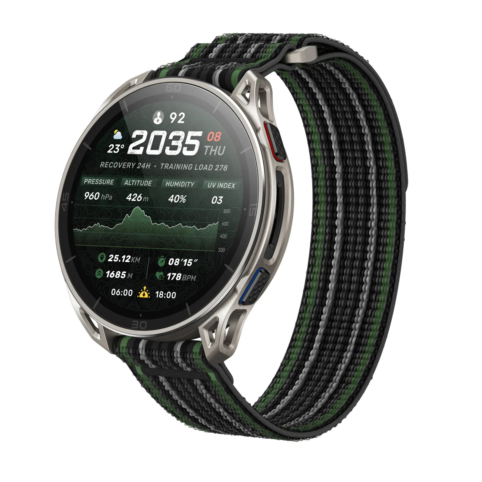 Amazfit Cheetah 2 Ultra 1.5 AMOLED 64GB Smart Watch