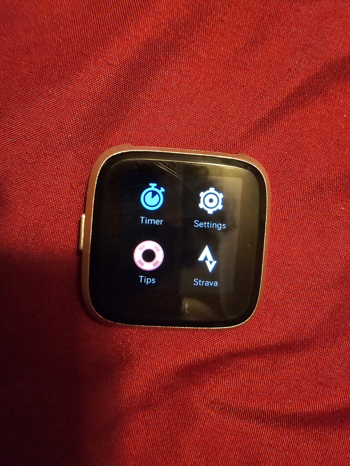 Fitbit Versa 2- Health & Fitness Smart Watch Activity Tracker Silver FB505