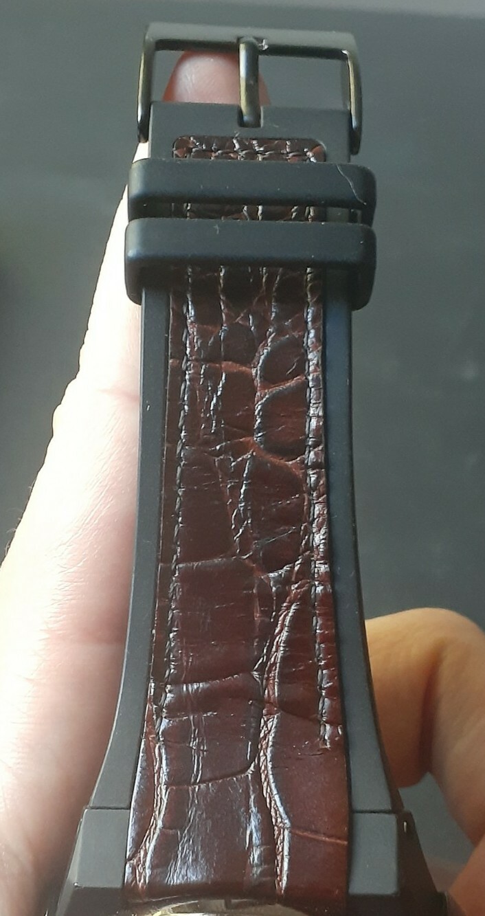 Kenneth Cole, Men’s Connect Smart Watch, Two Tone Silicone Band, G0827A, New Bat