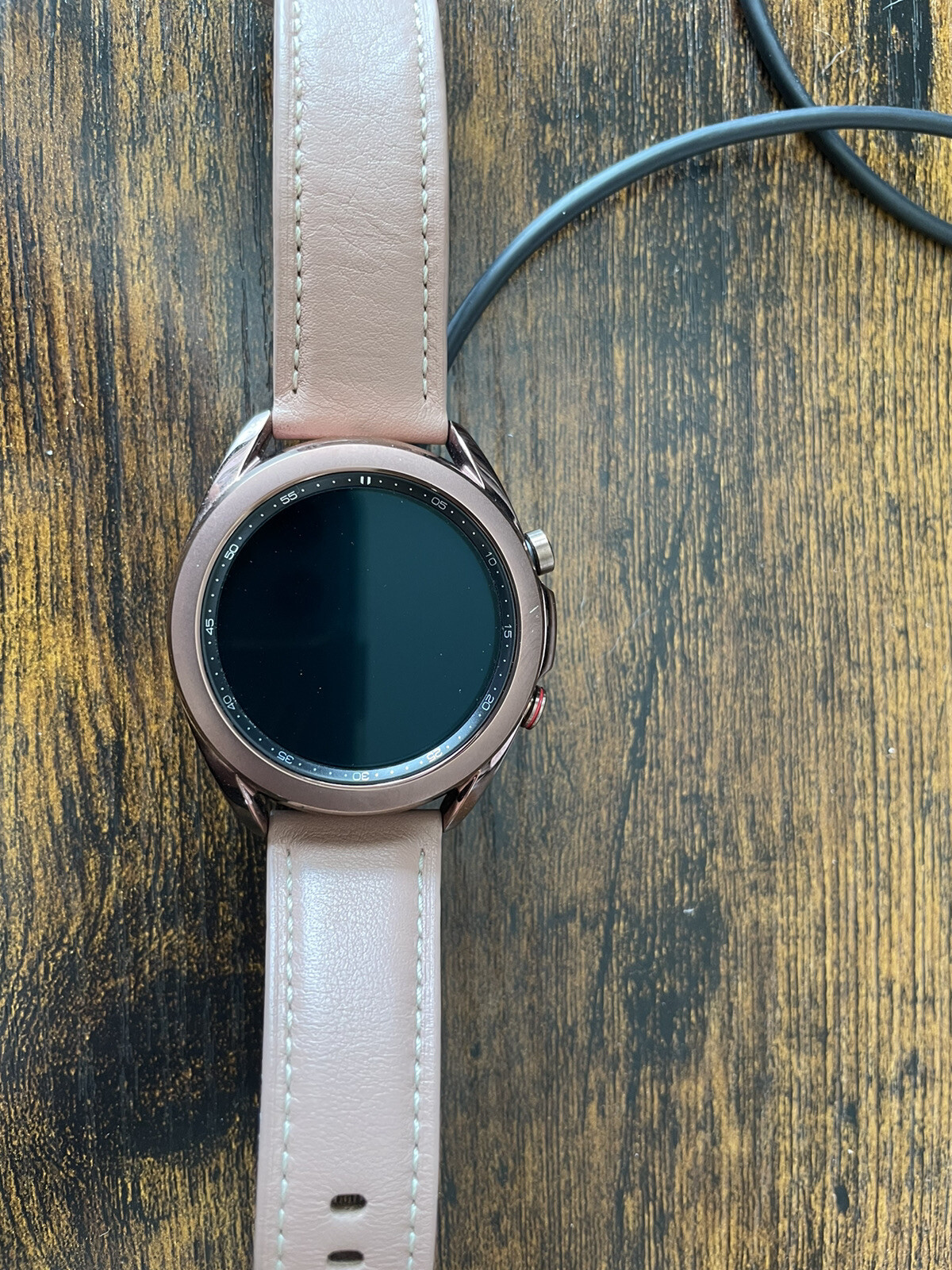 Samsung Galaxy Rose Gold SM-R815u w/ Leather Strap, 42mm WIFI/LTE – Ships Today!