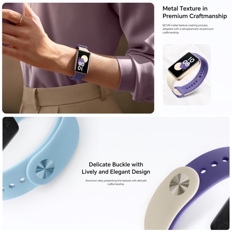 Honor Band 9, 1.57 inch AMOLED Screen, Support Heart Rate / Blood Oxygen / Sleep
