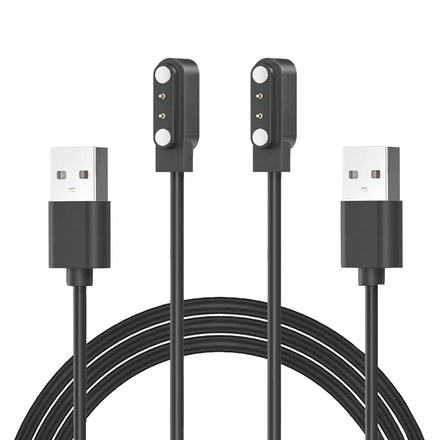 IOWODO W60 & Blackview W60, R50pro, R30 Pro Smart Watch Charger, [2-Pack]