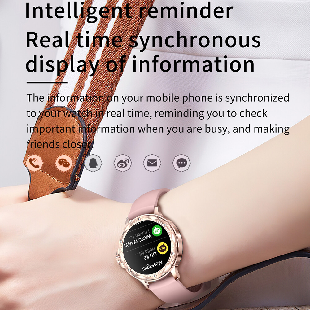 Smart Watch Fitness Tracker Sport Watches Calorie Steps Count Women’s Smartwatch
