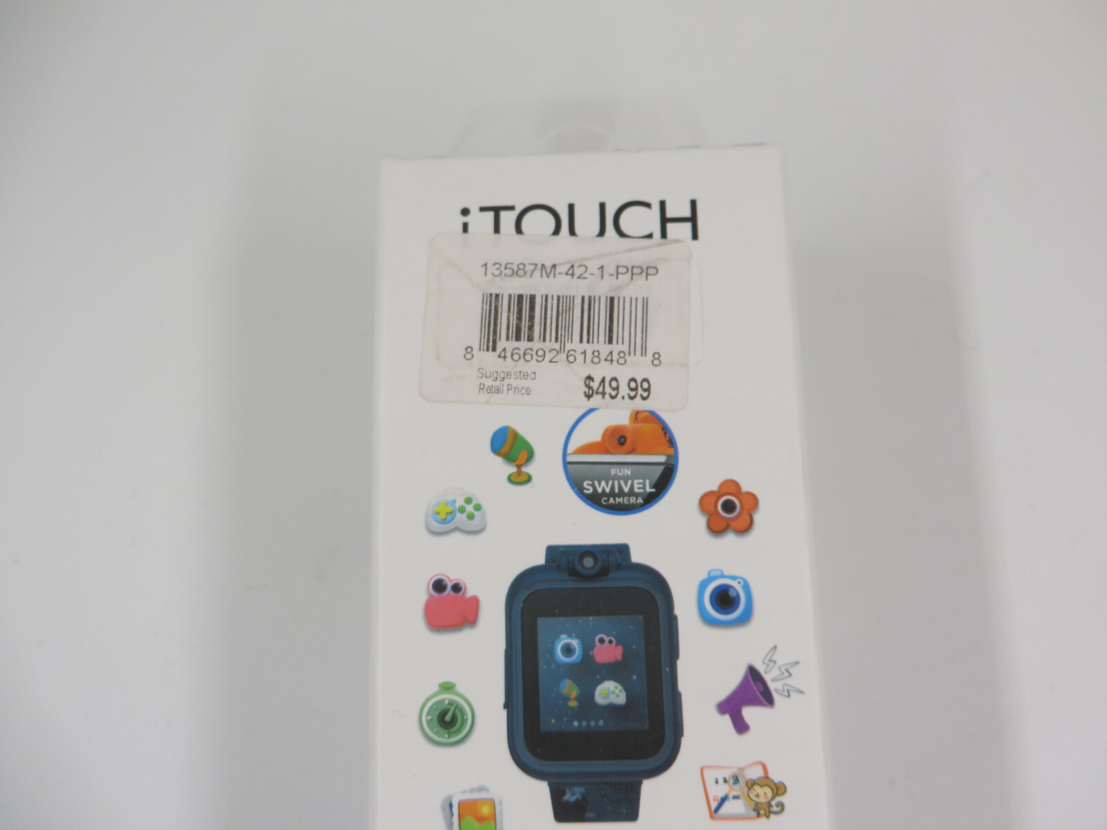 Play Zoom Kids iTouch Smart Watch With Swivel Camera Touch Screen Ages 4+