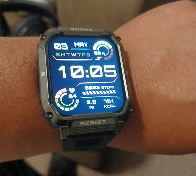 SMART WATCH New Military IP68 Waterproof Answer/Make Calls for iPhone & Android