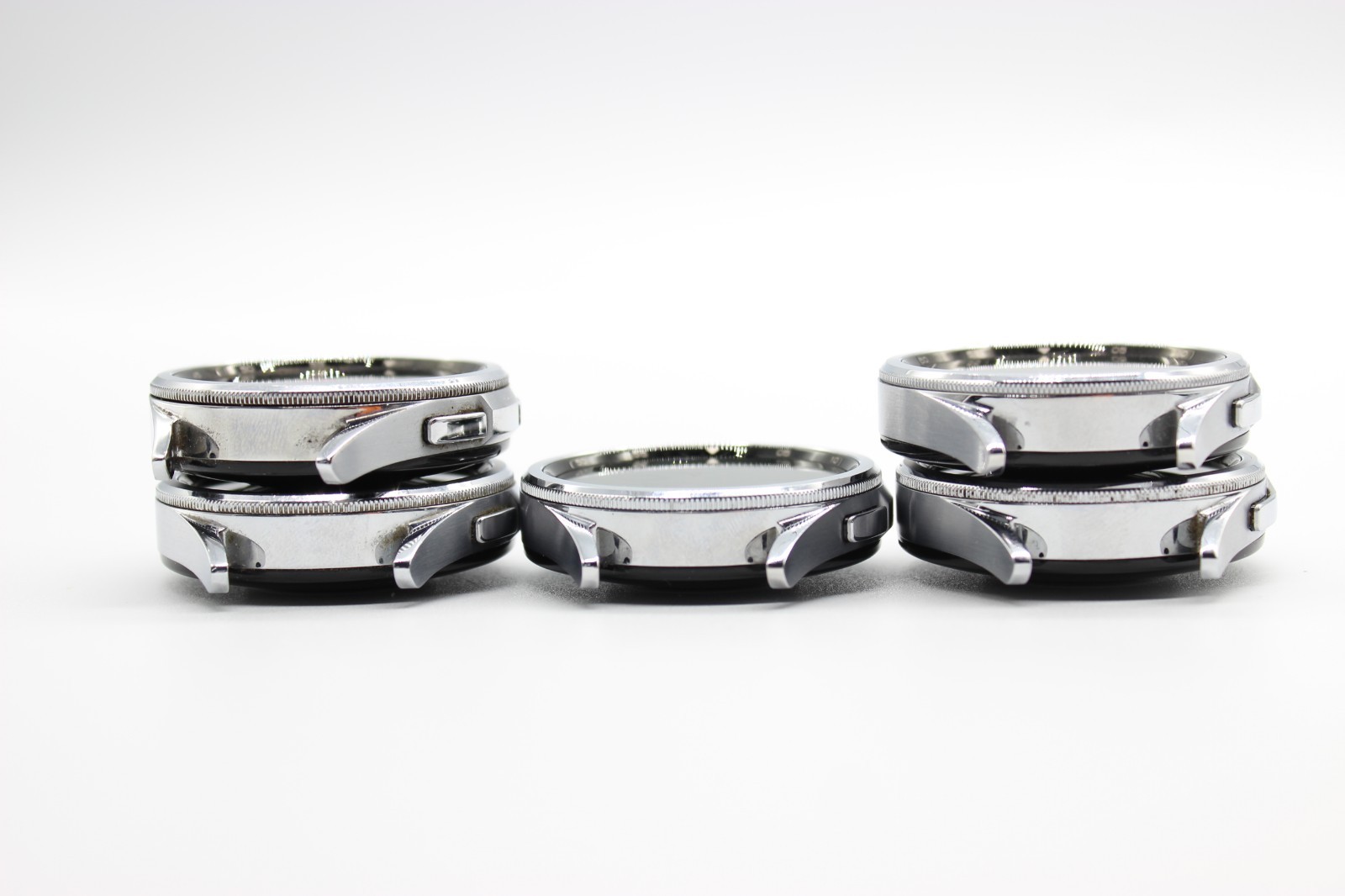 Samsung Galaxy Watch6 Classic 47mm R965N GPS Cellular SILVER Grade B – Lot of 5