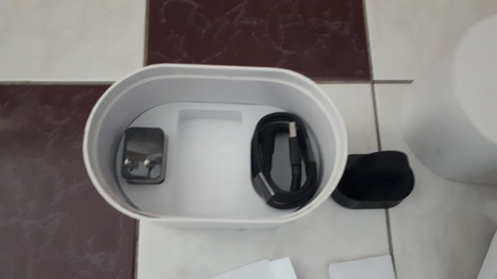 Verizon Wear24 42mm Stainless Steel Case Black Buckle All Original Mint (QTAXU1)