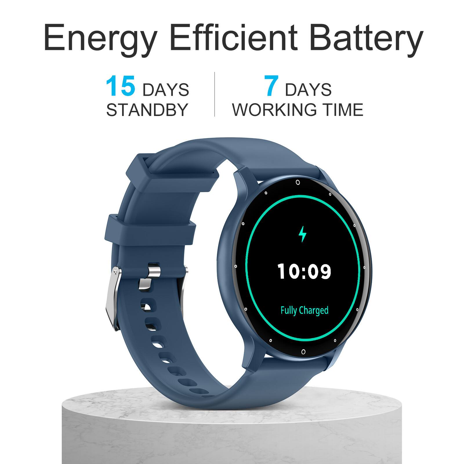 Smart Watch for Men Women Fitness Blood Pressure Waterproof Answer/Make Call