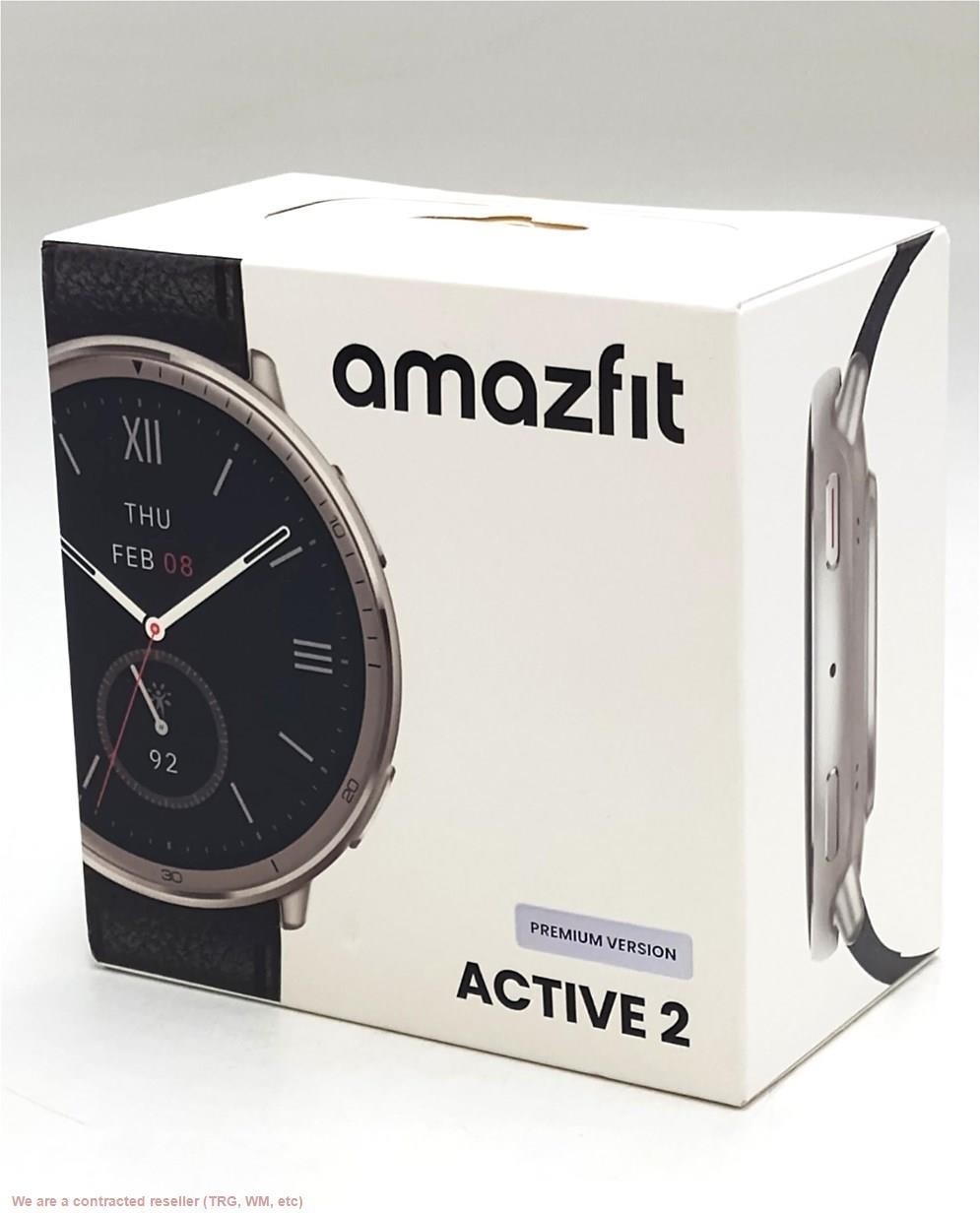 Amazfit Active 2 Premium Smart Watch Fitness Tracker (Round)