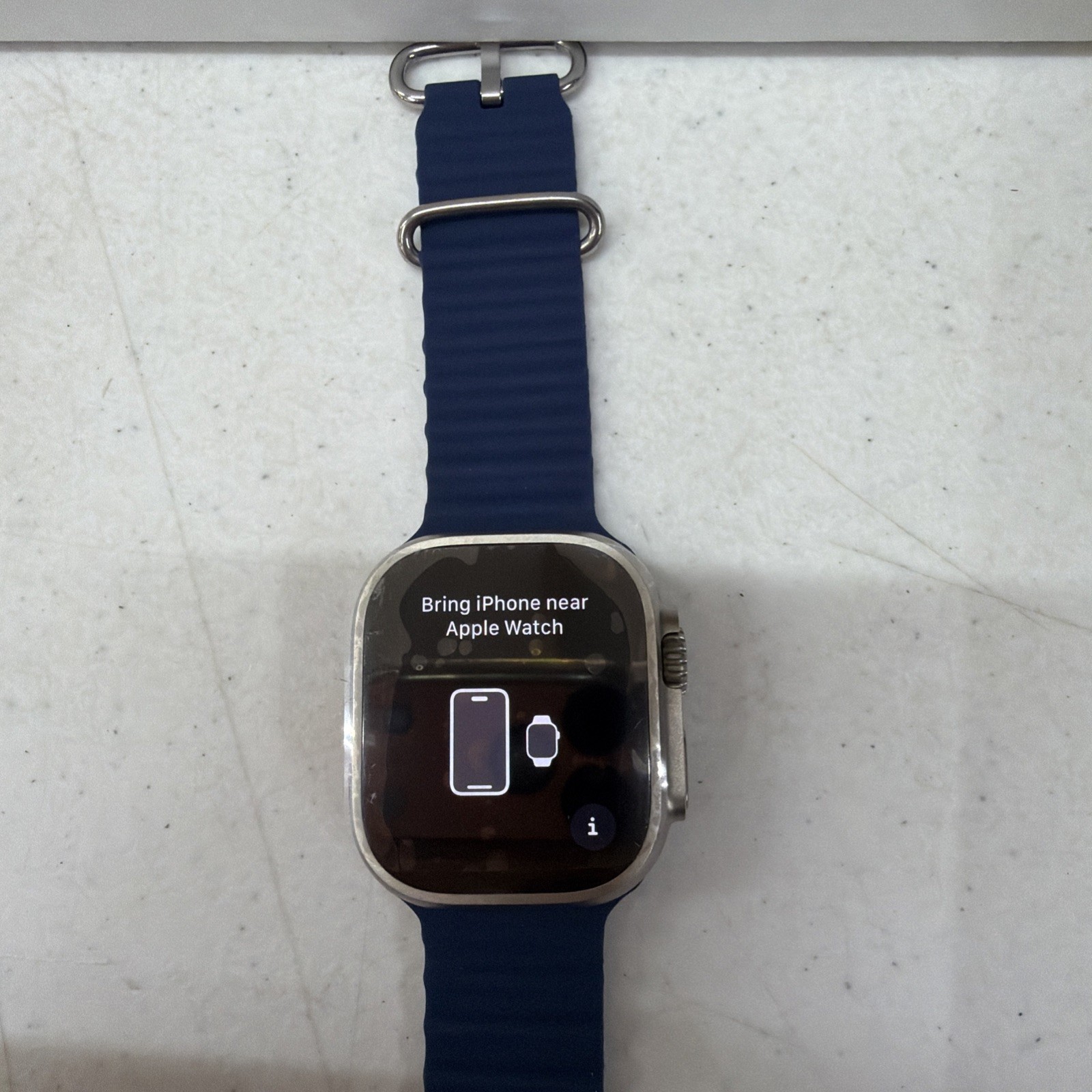 (Re-Newed) Apple Watch Ultra 2 Titanium Blue Ocean Band (GPS + Cellular, 49MM)