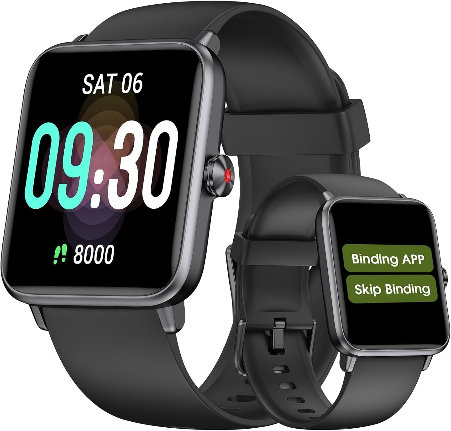 Pedometer Watch Senior Friendly No App/Phone Required, Waterproof Fitness Tracke