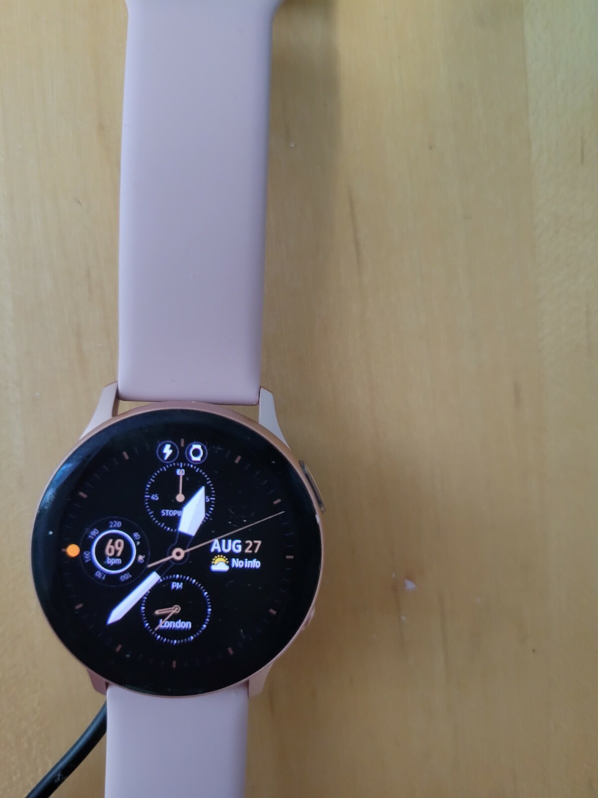 Samsung Galaxy Watch Active 2 SM-R830 40mm Aluminum Band Pink Gold