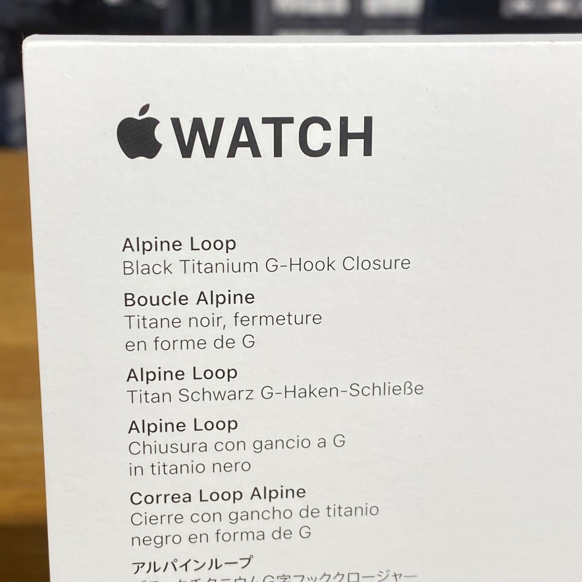 🟢 Apple Navy Alpine Loop Smart Watch 49mm Black Titanium Finish M 100% Original