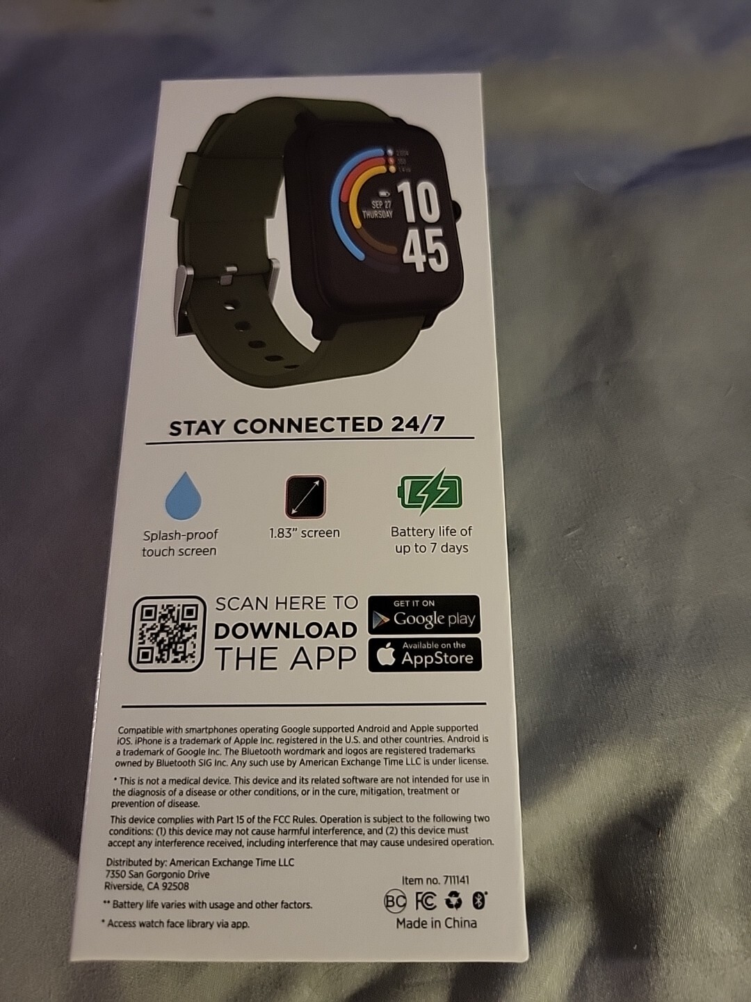 Smart Watch for Men Women Compatible with iPhone/Android Phones