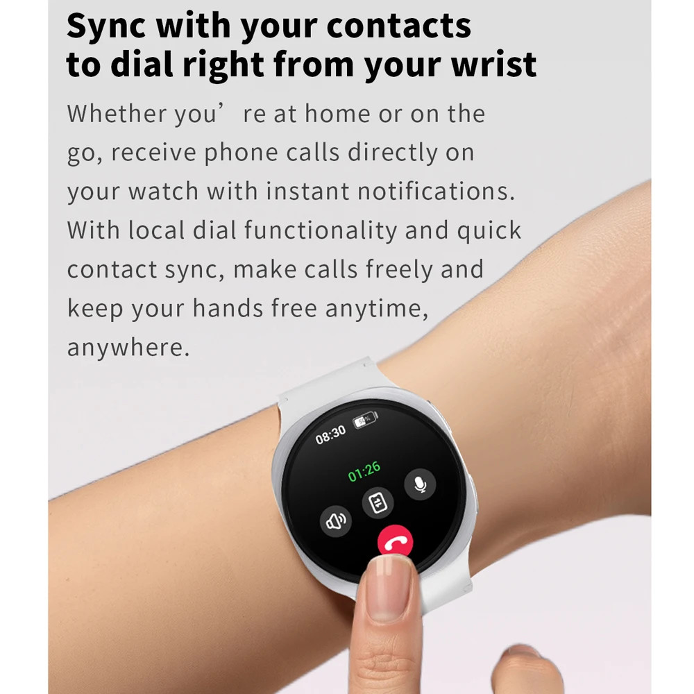 ChiBear Smart Watch NFC Bluetooth Call GPS Navigation IP68 Heart Rate Monitor