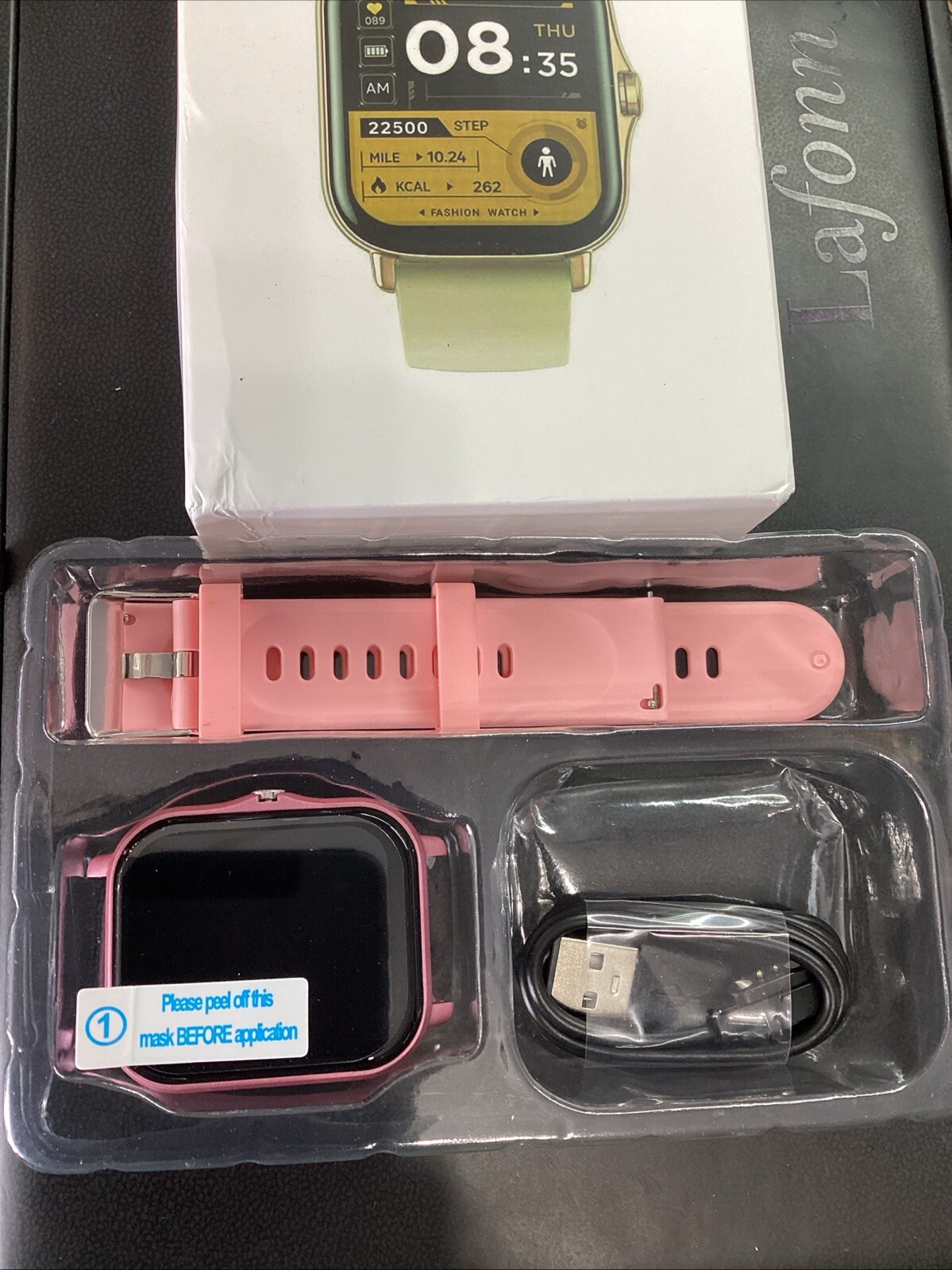 E-CrossStu Smart Watch Model Y13 Android Or Apple Pink